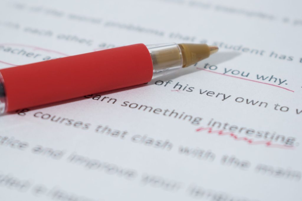 servicio profesional de corrección de textos en Sevilla